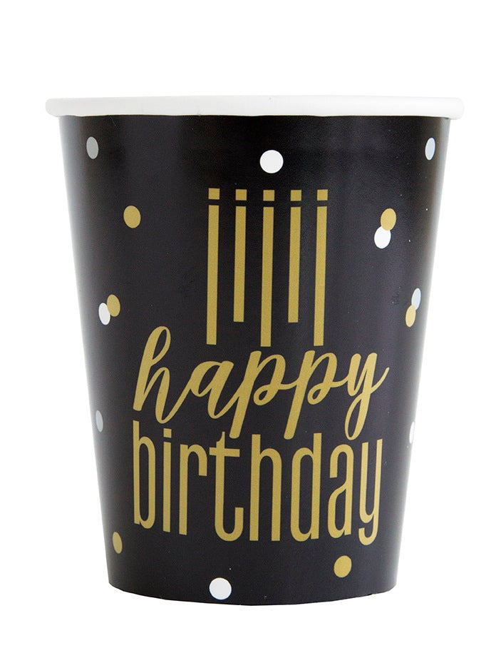 Vaso Happy Birthday 9oz